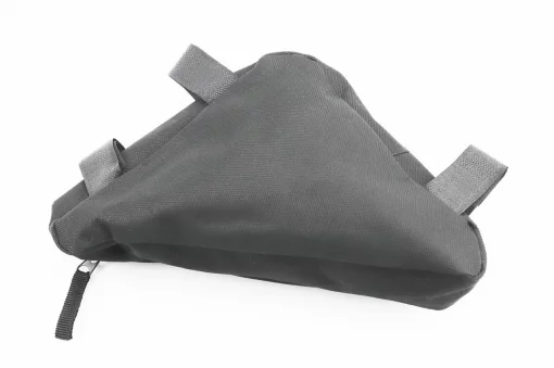 Сумка под раму треугольная 230х180х180мм, крепл. на липучке, влагозащитная, чёрная, ВЕЛОАКСЕСУАРИ, YQ-409620