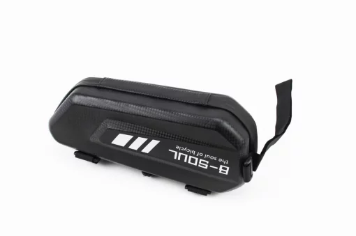 Сумка под раму (жёсткий чехол), крепл. на липучке, "карбон", ВЕЛОАКСЕСУАРИ, YQ-409621