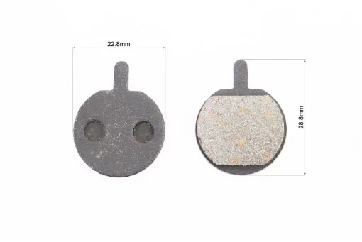 Гальмівні колодки Disk-brake (Hayes MX2,3, Sole, Artec ADC-01, JAK-5, Bolids Boli-BB2), чорні YL-1025, ВЕЛОЗАПЧАСТИНИ, YQ-406050