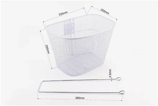 Корзина передняя 26" (сетка), белая TH-152, ВЕЛОАКСЕСУАРИ, YQ-409664