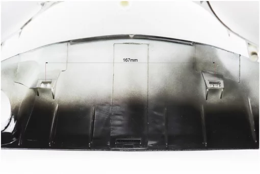 Honda DIO AF-35 Пластик-руля передний "голова", (под низкую фару), чёрный, пластик-J, YQ-329068