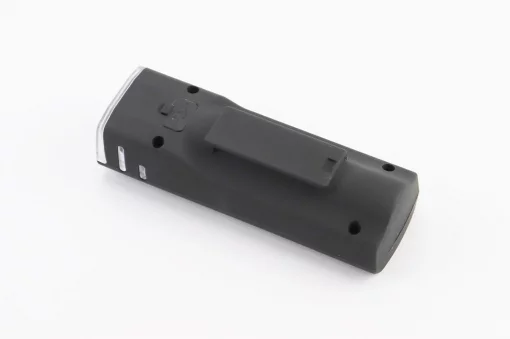 Фонарь передний 1 диод 250 lumen алюминиевый, Li-ion 3.7V 1500mAh зарядка от USB, ДАТЧИК СВЕТА, влагозащитный, чёрный EOS220,