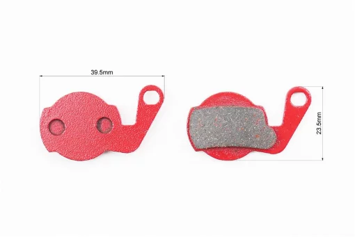 Гальмівні колодки Disk-brake (Magura marta 2009, Louise 2007, Julie HP), червоні YL-1006, ВЕЛОЗАПЧАСТИНИ, YQ-406108