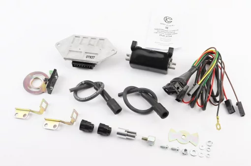 БСЗ/микропроцессорная система зажигания 1147.3734, с новой катушкой 1135.3705М 6-12V (Юпитер), с силиконовыми бронепроводами и