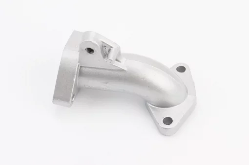 Патрубок карбюратора (алюминий с ушком), d-22мм, h-92/95мм, DELTA, YQ-338465