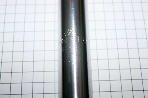 Труба сидіння MTB 28,6х350мм, алюмінієва, без кріплення, срібляста SP-102, ВЕЛОЗАПЧАСТИНИ, YQ-406130