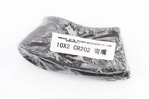 Камера 10"х2,0 з кривим ніпелем (Schrader AV), ВЕЛОКАМЕРИ, YQ-401186