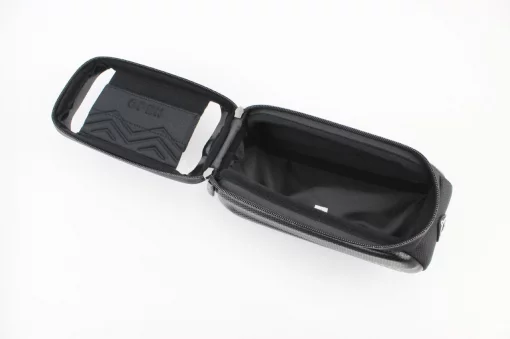 Сумка на раму (жёсткий чехол) с водонепроницаемым отделением для смартфона 175х90х80мм, крепл. на липучке, влагозащитная,