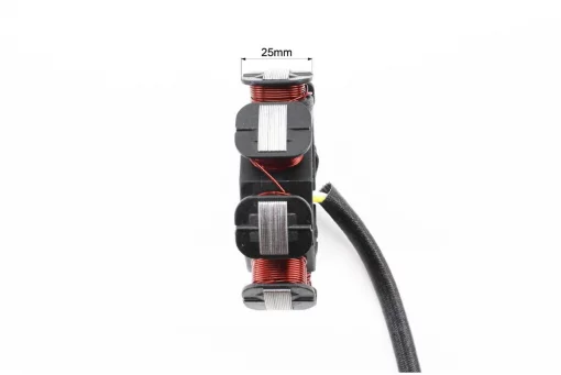 Статор магнето (генератора) Honda WH 100 (8 катушек разъем "мама 3+1"), YQ-347912