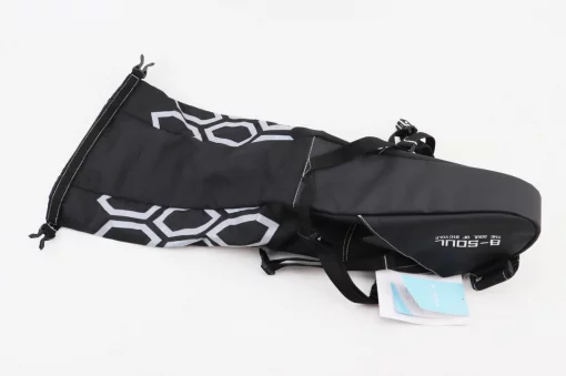 Сумка под сиденье (Bikepacking) 12L, крепл. быстросъёмное, чёрно-серая, ВЕЛОАКСЕСУАРИ, YQ-409760