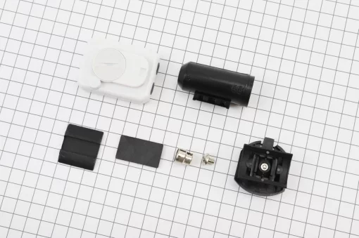 Велокомп'ютер 8-функцій, бездротовий, біло-чорний AS-7000 (без батарейок), ВЕЛОАКСЕСУАРИ, YQ-409761