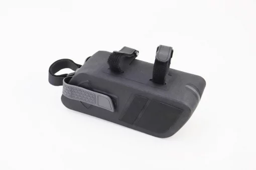 Сумка (Universal) на раму/под раму/сиденье 200х90х75мм, крепл. на липучке, влагозащитная, чёрно-серая, ВЕЛОАКСЕСУАРИ, YQ-409771