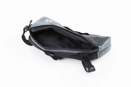 Сумка на раму 250х110х60мм, крепл. на липучке, серо-чёрная, ВЕЛОАКСЕСУАРИ, YQ-409778