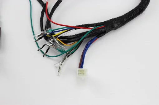 Проводка центральная (без тахометра) 2фишки у руля тип 4 см. фото, DELTA, YQ-338593