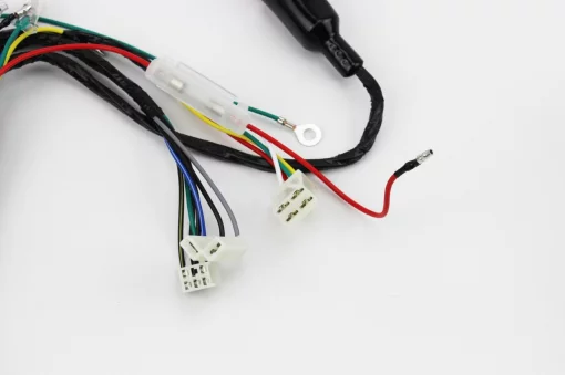 Проводка центральная (без тахометра) 2фишки у руля тип 4 см. фото, DELTA, YQ-338593