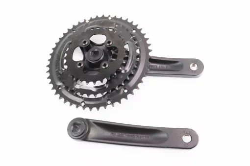 Шатуны "квадрат" 170мм, 48.38.28T MTB, алюминиевые, чёрные SWIFT-251P, ВЕЛОЗАПЧАСТИНИ, YQ-406268