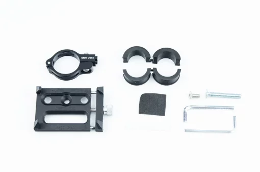 Держатель телефона на руль пластико-алюминиевый, ширина 50-100мм регулируемая, чёрный G-83, ВЕЛОАКСЕСУАРИ, YQ-409830