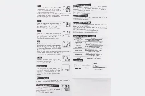 Велокомпьютер 15-функций, проводной, чёрный (без батареек) Crosser 268А, ВЕЛОАКСЕСУАРИ, YQ-409852