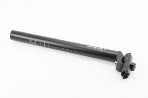 Труба сидения MTB 31,6х350мм, алюминиевая, чёрная MYSPACE, ВЕЛОЗАПЧАСТИНИ, YQ-406339