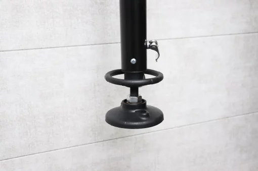 Подставка под 2 велосипеда телескопическая 1,7-4м, алюминиевая, чёрная, ВЕЛОАКСЕСУАРИ, YQ-409898