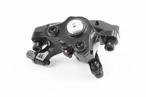 Гальмівний супорт передній (F160/R140мм), чорний MD-M280, ВЕЛОЗАПЧАСТИНИ, YQ-406383