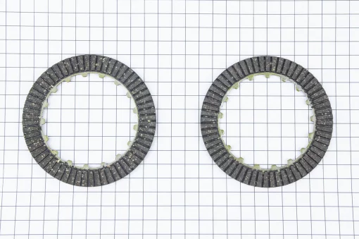 Диск сцепления фрикционный, к-кт 2 шт DELTA, DELTA, YQ-357368
