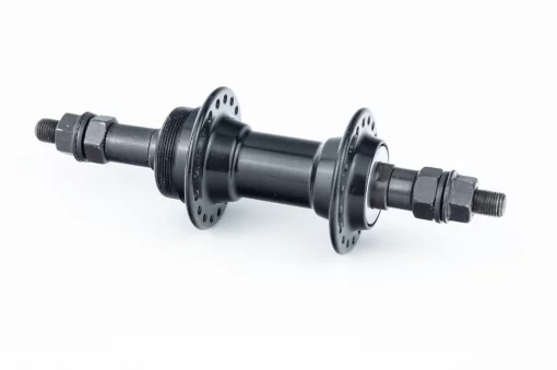 Втулка задняя MTB алюминиевая 14Gx36H под вольнобег, V-brake, крепл. гайка, чёрная RH-201, ВЕЛОЗАПЧАСТИНИ, YQ-406464