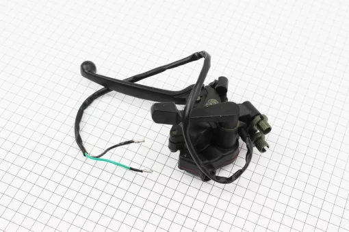 Рычаг газа и тормоза в сборе (со стояночным фиксатором), ЗЧ-ATV, YQ-335082