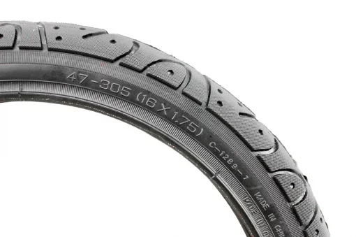 Шина 16"x1,75 (47-305) сликовая C1289, ВЕЛОШИНИ, YQ-402008