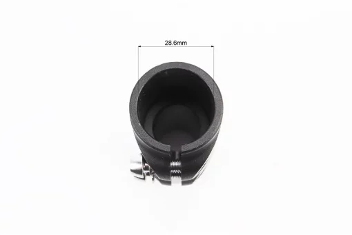 Подовжувач штока вилки 1-1/8&rdquo; (28,6 мм)х117мм, алюмінієвий, чорний HR-117, ВЕЛОЗАПЧАСТИНИ, YQ-406515