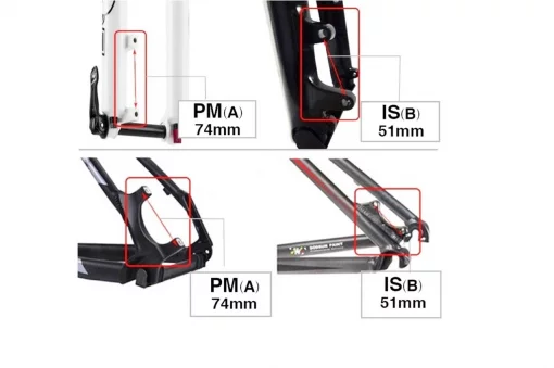 Гальмівний адаптер кріпл. супорта (IS to PM) F160/R140мм, ВЕЛОЗАПЧАСТИНИ, YQ-406530