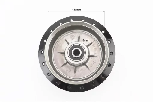 Viper-V200R Ступица заднего колеса (барабанный тормоз), чёрный, Viper-Zongshen, YQ-505295