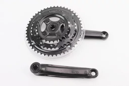 Шатуны "квадрат" 170мм, 48.38.28T MTB, чёрные GS-P316, ВЕЛОЗАПЧАСТИНИ, YQ-406616