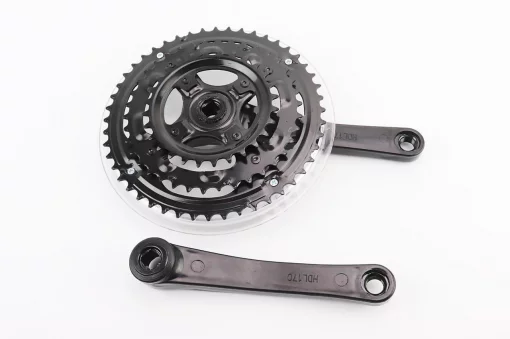 Шатуны "квадрат" 170мм, 48.38.28T MTB, чёрные GS-P323, ВЕЛОЗАПЧАСТИНИ, YQ-406617