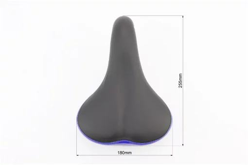 Сиденье MTB 255x180мм, чёрно-синее AVY-6753, ВЕЛОЗАПЧАСТИНИ, YQ-406620