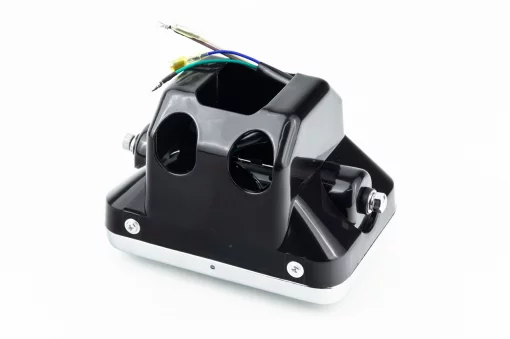 Фара передняя в сборе ДВОЙНАЯ (без фишки), DELTA, YQ-357430