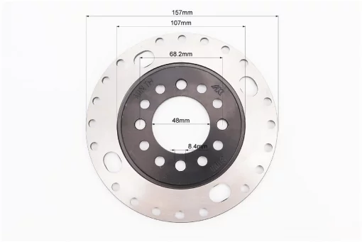 Вісь задня 740мм, ATV027-19, кріплення, диск гальмівний, зірка, маточини-к-кт 17 деталей, ЗЧ-ATV, YQ-335248