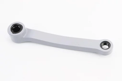 Шатун левый "квадрат" 170мм MTB, серый (узкий), ВЕЛОЗАПЧАСТИНИ, YQ-406650