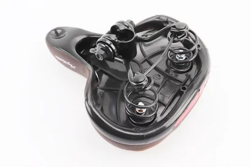 Сиденье ХВЗ 255x210мм, коричневое AZ-109BF, ВЕЛОЗАПЧАСТИНИ, YQ-406764