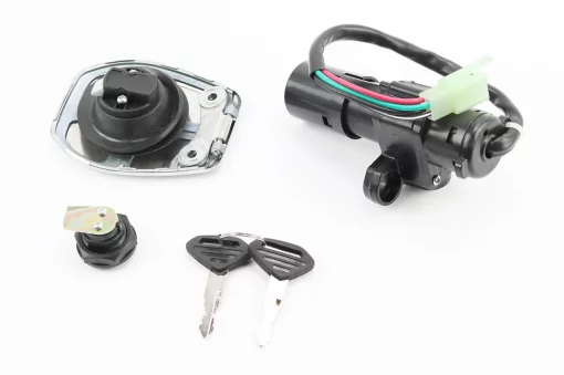 BOXER BM/ВМX 150cc Замки к-кт (зажигания+бардачка+крышка бака) "DS181022/DS141009", BAJAJ, YQ-358470