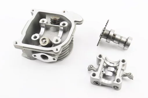 Головка цилиндра+клапана+пастель+распредвал в сборе 44мм-60cc, 50-100сс 4Т, YQ-349225