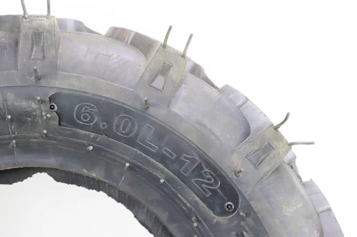 Шина на мотоблок 5,00-12 (надпись 6,00L-12) 12PR с камерой 130/70-13 "насечка" (NEW), Різне-м/б, YQ-353355