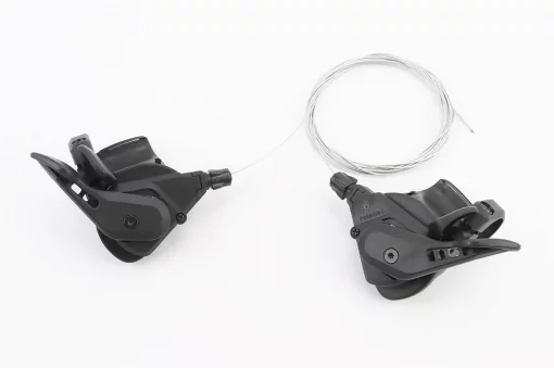 Переключатели (манетка) 3x6 скоростей, чёрные TS38, ВЕЛОЗАПЧАСТИНИ, YQ-406894