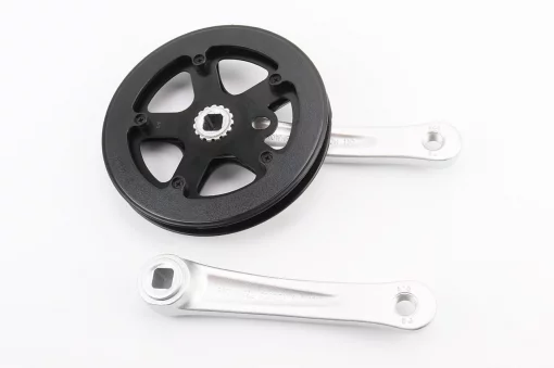 Шатуны "квадрат" 152мм, 36T CHILD, алюминиевые, чёрно-серые PRO-Q36PP, ВЕЛОЗАПЧАСТИНИ, YQ-411197