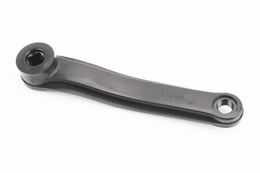 Шатун левый "квадрат" 170мм MTB, чёрный, ВЕЛОЗАПЧАСТИНИ, YQ-406958