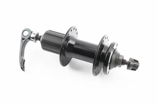 Втулка задняя MTB алюминиевая 14Gx32H под кассету 8-10зв, Disk-brake, крепл. эксцентрик, чёрная KT-MD4R, ВЕЛОЗАПЧАСТИНИ, YQ-411218