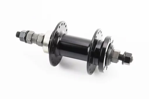 Втулка задняя MTB алюминиевая 14Gx36H под вольнобег, Disk-brake, крепл. гайка, чёрная KT-TD6R, ВЕЛОЗАПЧАСТИНИ, YQ-411220