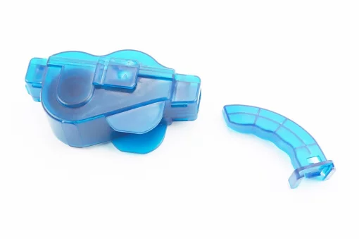 Мойка цепи с ручкой, 6 чистящих ролика, синяя, ВЕЛОІНСТРУМЕНТ, YQ-407027