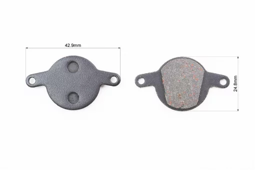 Гальмівні колодки Disk-brake (Magura LOUISE FR, 2002-2006, CLARA 2001-2002), чорні YL-1012, ВЕЛОЗАПЧАСТИНИ, YQ-411277