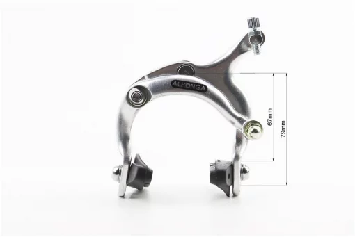 Гальмо ROAD V-brake кліщового типу, переднє+заднє, хід колодки 67-79мм, алюмінієве, HJ-1201AD, ВЕЛОЗАПЧАСТИНИ, YQ-411285